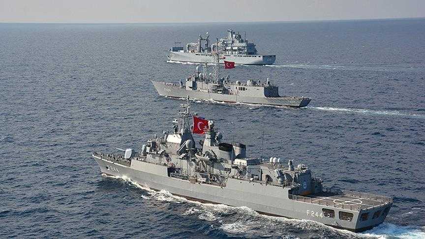 انطلاق أكبر مناورة بحرية في تاريخ تركيا