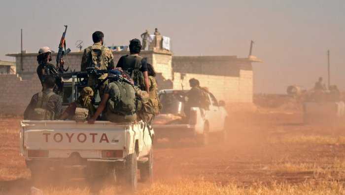 الجيش السوري الحر في مدينة منبج