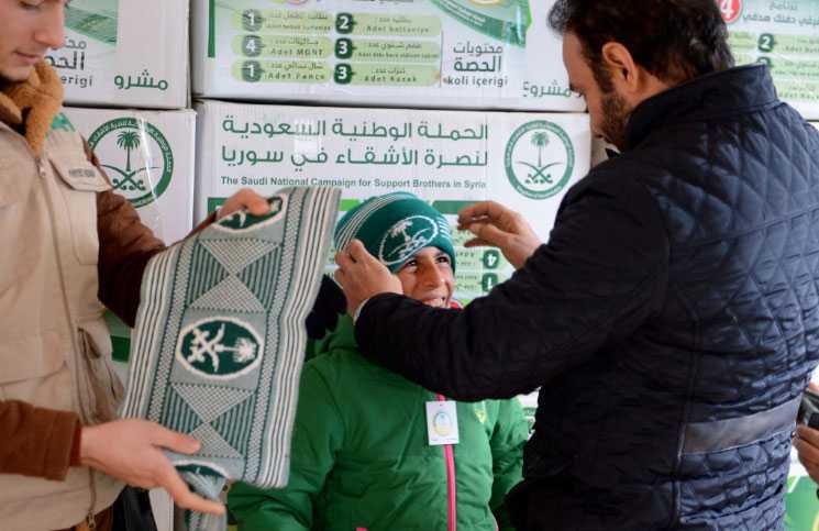 مساعدات سعودية جديدة للسوريين في تركيا