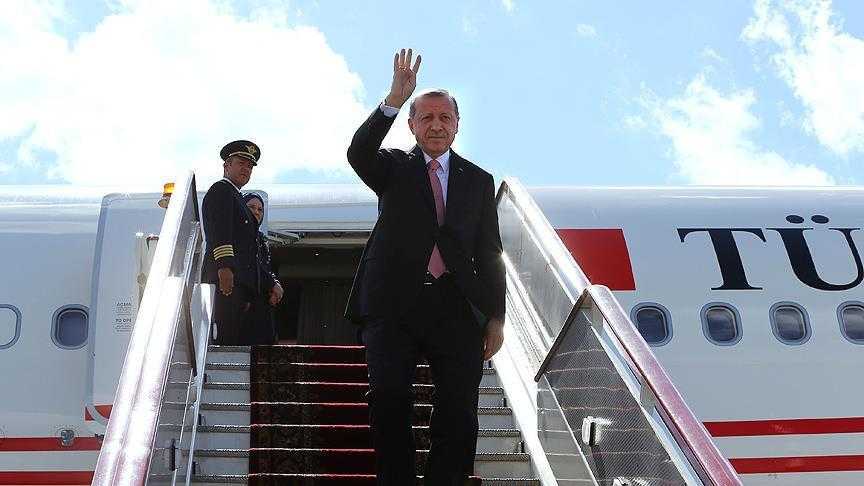 أردوغان يبدأ جولة أفريقية تشمل 3 دول