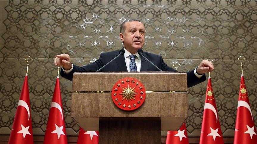 قال الرئيس التركي رجب طيب أردوغان