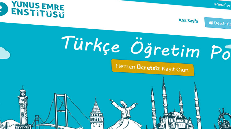 إطلاق موقع انترنت لتعليم اللغة التركية لغير الناطقين بها