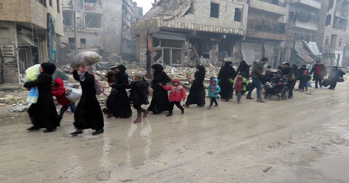 الإجلاء من مدينة حلب