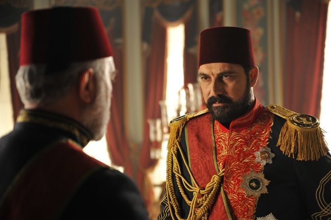 مشهد من مسلسل السلطان عبد الحميد