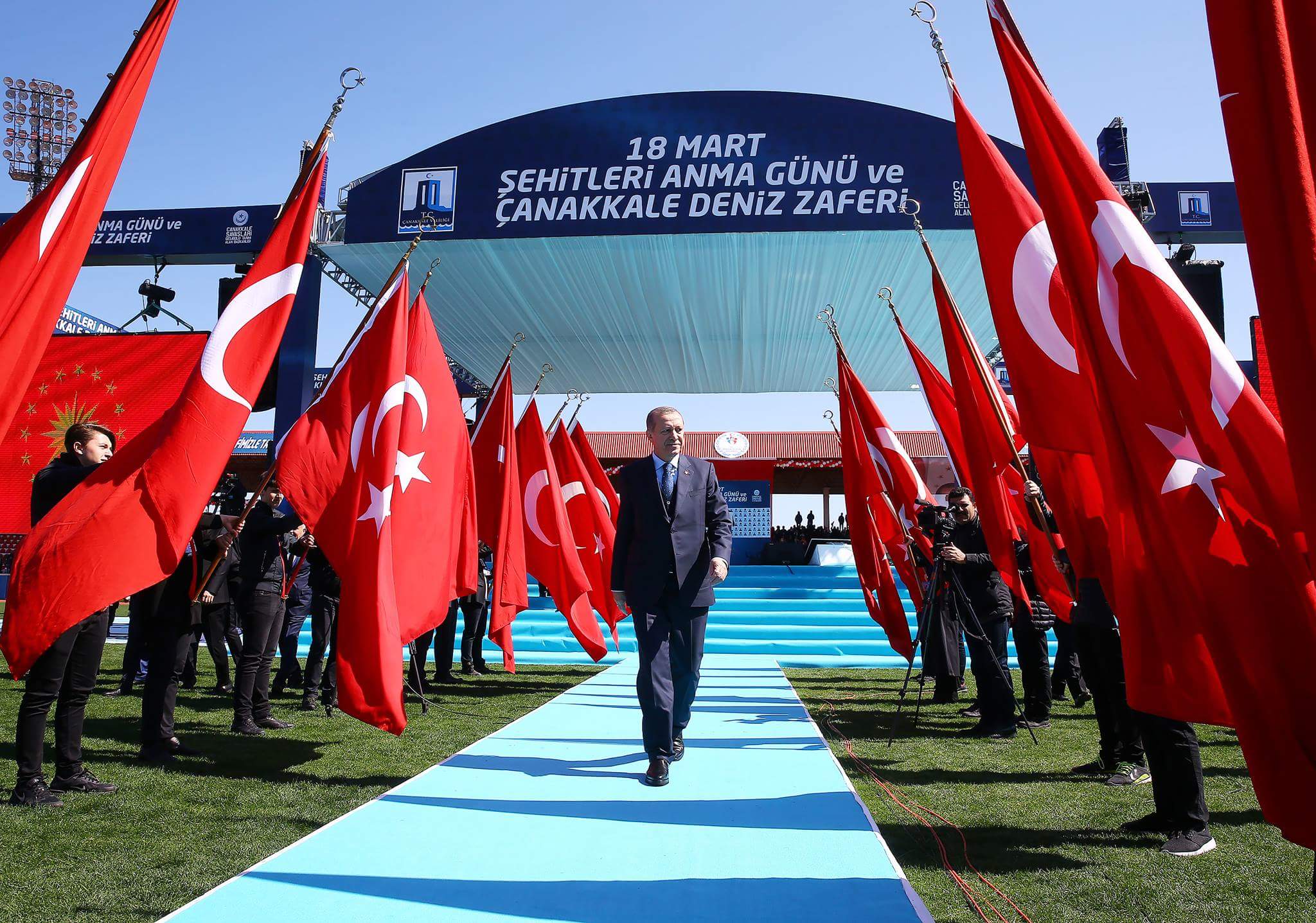 ‏أردوغان: لا يوجد نصر مستحيل أمام الذين يضعون الشهادة نصب أعينهم .. “لا يمكن للجبناء نصب تذكار للنصر”