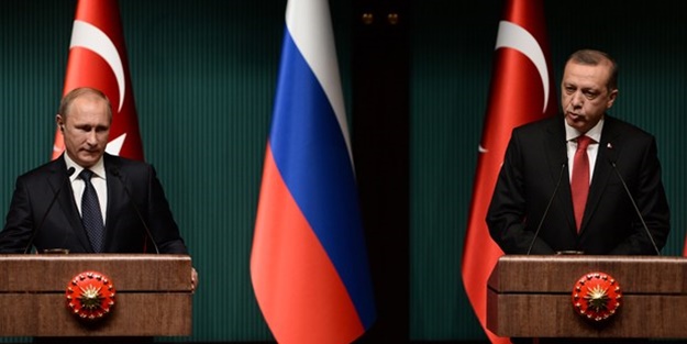 مؤتمر صحفي بين الرئيس التركي رجب طيب أردوغان وبين الرئيس الروسي فلاديمير بوتين
