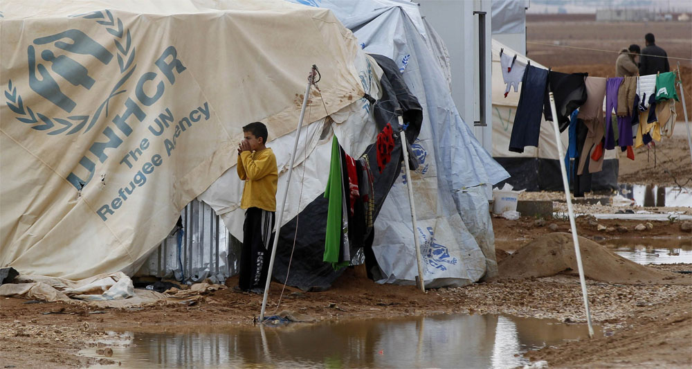 مخيم لاجئين في لبنان