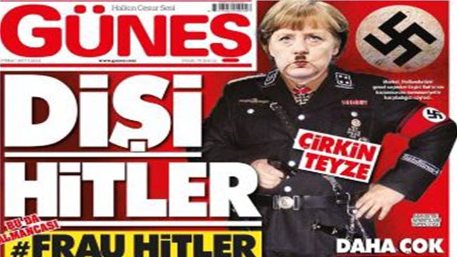 صحيفة ألمانية تسيء لأردوغان وتركية ترد باستهدافها ميركل