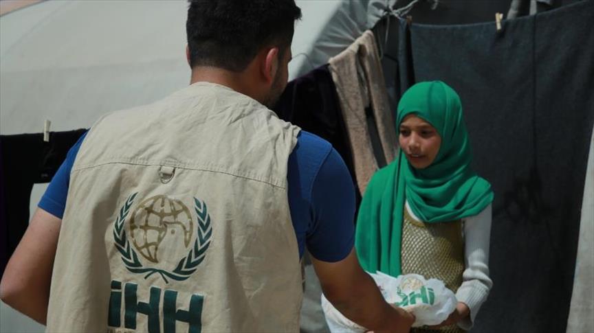 تعتزم هيئة الإغاثة الإنسانية التركية (إي ها ها)، إيصال مساعدات غذائية لنحو مليون شخص في مناطق مختلفة في سوريا خلال شهر رمضان. 