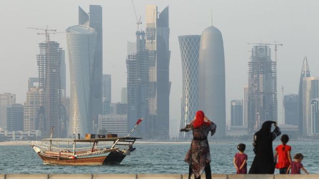 توسعت العاصمة الدوحة بشكل كبير في السنوات الأخيرة
