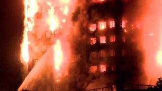 30 مصابا على الأقل في حريق ضخم في العاصمة البريطانية لندن