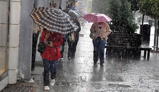 هطول أمطار في تركيا