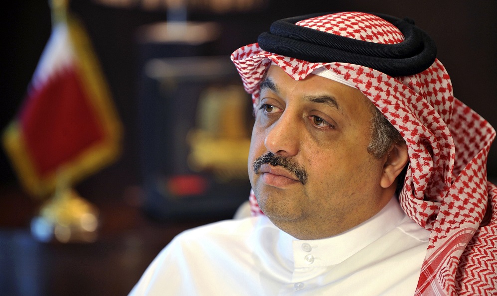 وزير الدولة القطري لشؤون الدفاع، خالد بن محمد العطية
