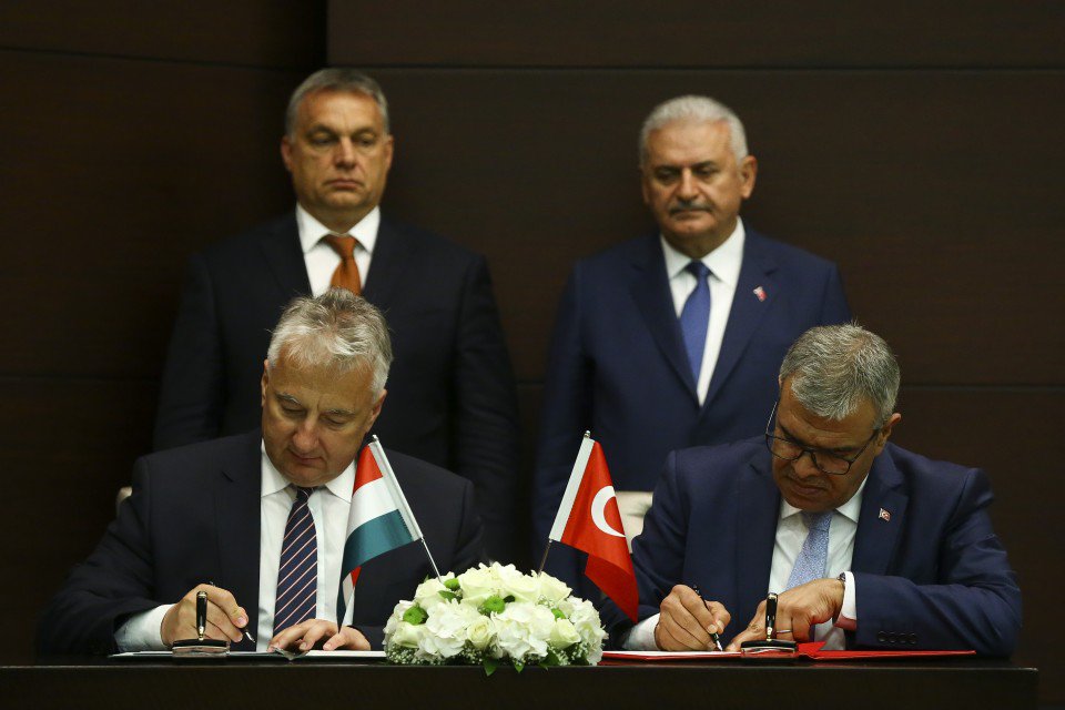 5 اتفاقيات تعاون بين تركيا والمجر