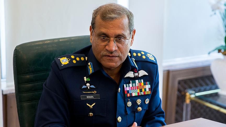 قائد القوات الجوية الباكستانية المارشال سهيل أمان