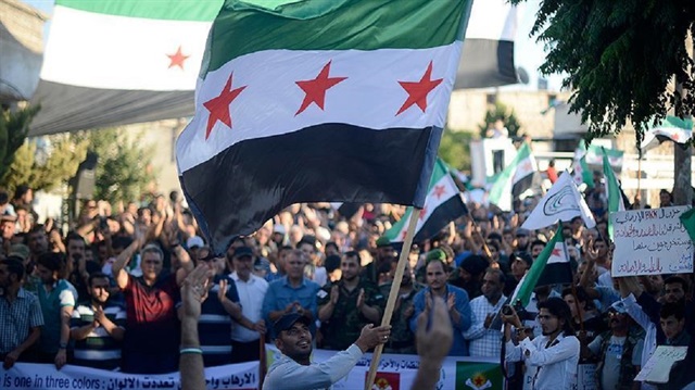 الشعب السوري يخرج للتنديد بوجود “ب ي د” الإرهابيّ في مارع شمال سوريا