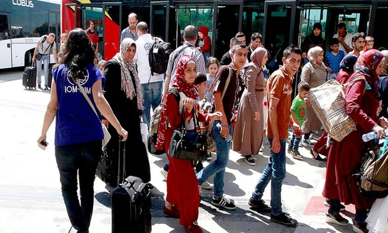 إسبانيا تستقبل 204 لاجئين سوريين في إطار برنامج أوروبي 