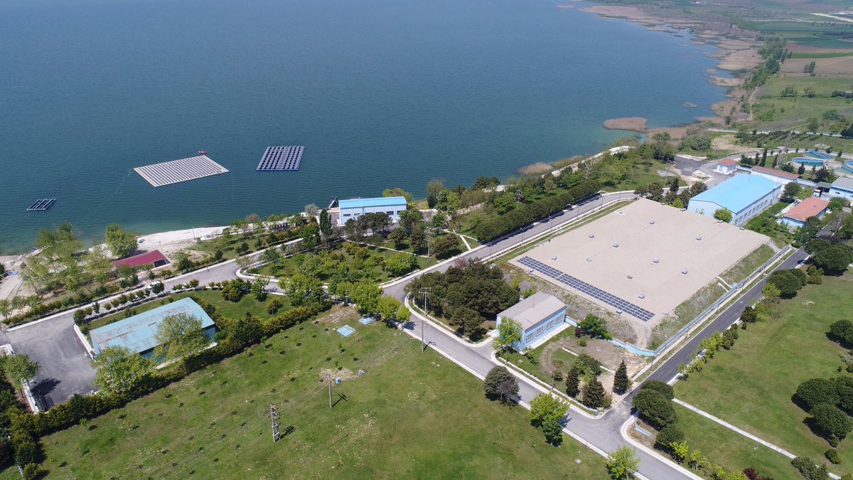 تدشين أول محطة عائمة للطاقة الشمسية في #تركيا