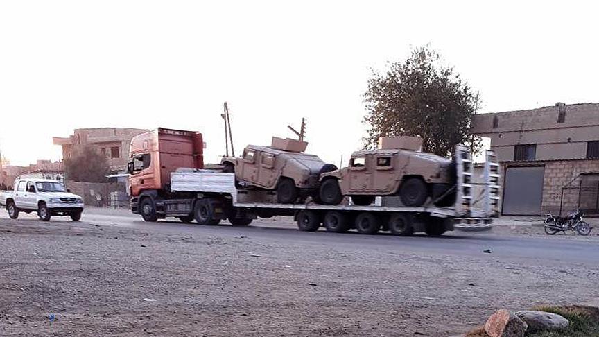 واشنطن ترسل 112 شاحنة جديدة من الأسلحة إلى حزب الاتحاد الديمقراطي السوري
