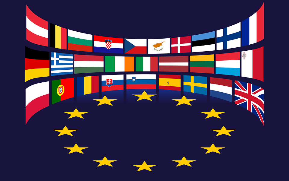 أعلام دول الاتحاد الاوروبي
