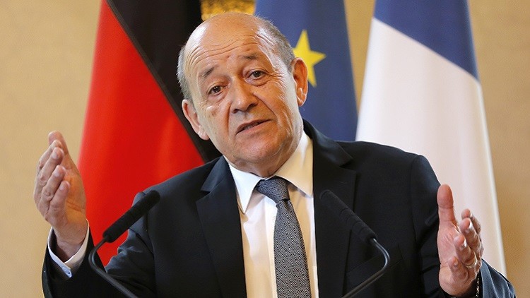 وزير الخارجية الفرنسي جان ايف لودريان