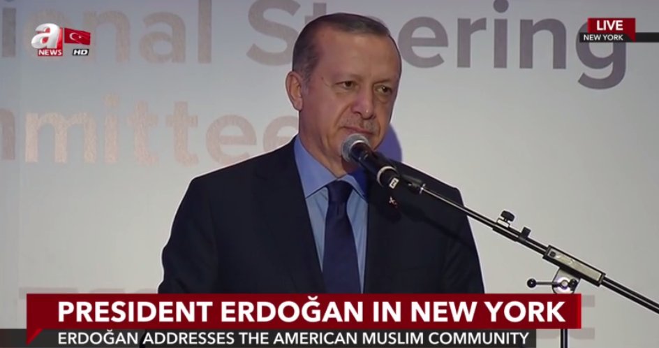 أردوغان: ليس لأحد الحق في إقران اسم الإسلام بالإرهاب