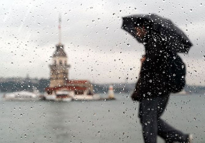 أمطار غزيرة في إسطنبول