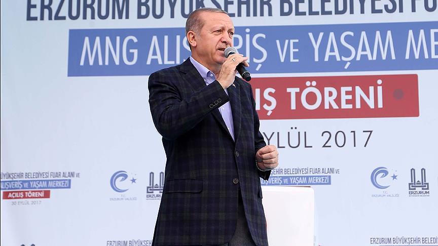 أردوغان: إدارة إقليم شمال العراق ستدفع ثمن خطوتها الباطلة