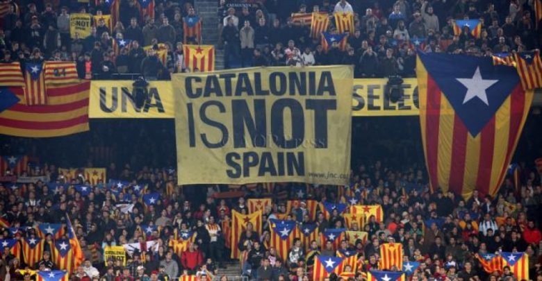 أين سيلعب برشلونة في حال انفصل إقليم كتالونيا عن إسبانيا ؟