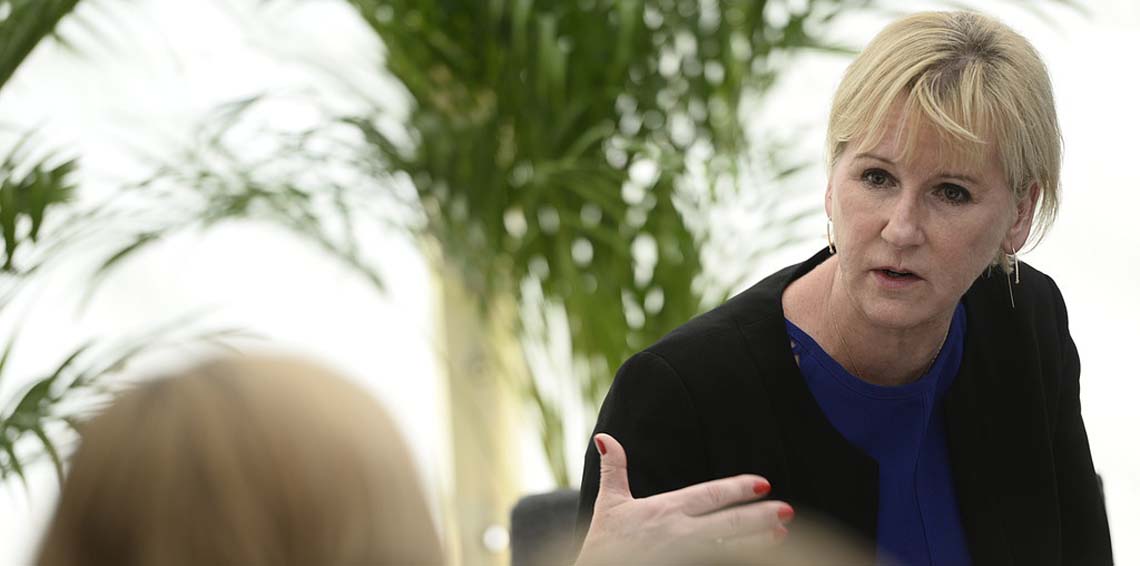 وزيرة خارجية السويد تكشف تعرضها لتحرش جنسي