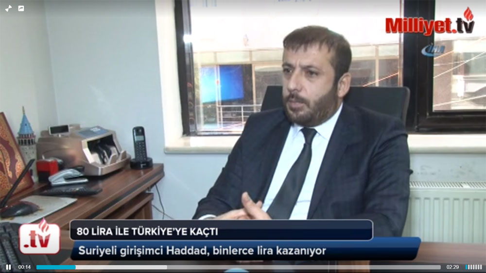 شاب سوري جاء إلى تركيا بـ80 ليرة وتحول إلى مليونير (فيديو)
