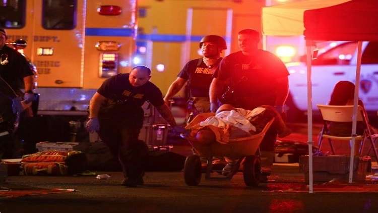 مقتل 20 شخصا على الأقل وإصابة 100 بإطلاق نار في لاس فيغاس