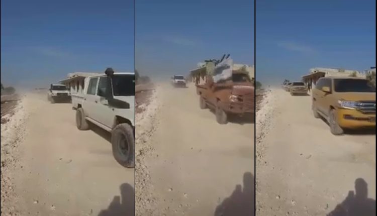 وفد عسكري تركي يدخل إدلب (فيديو)