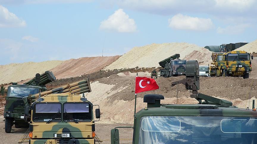قوات الأسد تستهد ف محيط نقطة مراقبة تركية
