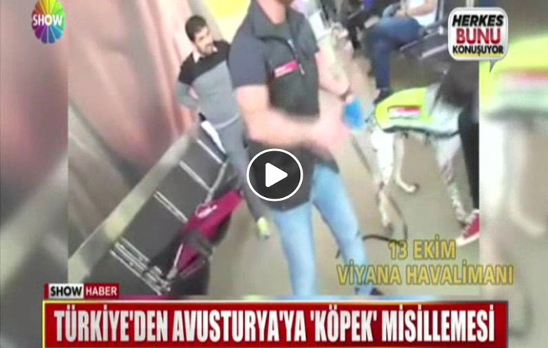 شاهد مقطع الفيديو الذي أشعل أزمة بين تركيا والنمسا .. إهانة مواطنين أتراك دون غيرهم في مطارات النمسا