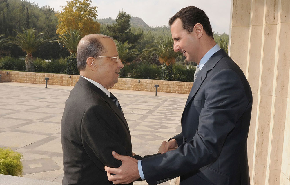 ميشال عون: سوريا ستشهد نقطة تحول ديمقراطية والأسد باقٍ في السلطة