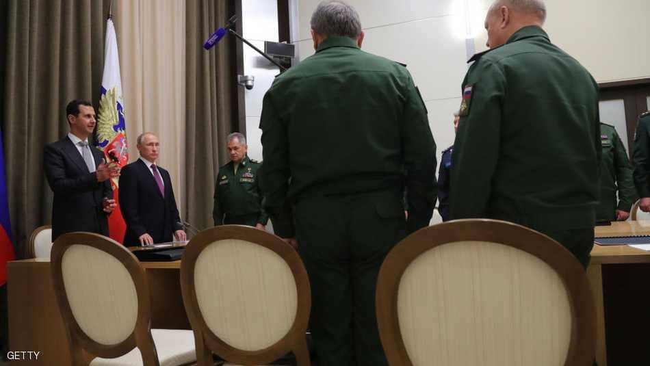 عاجل: بوتين: نغادر سوريا منتصرين