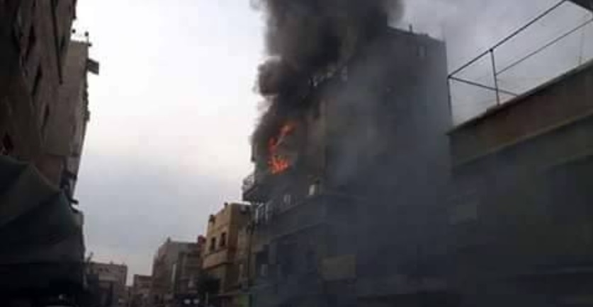 دمشق: شاب يحرق المنزل بأمه تنفيذاً لتهديد سابق لها بالقتل !