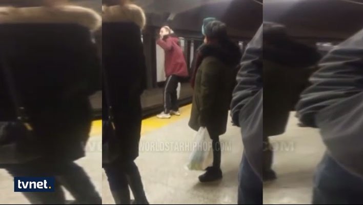 شاهد: مترو يصطدم بشكل مروّع برأس أحد الركاب !