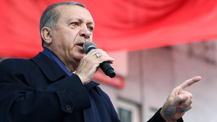 أردوغان: لهذا السبب أسمينا العملية العسكرية بـ “غصن الزيتون”
