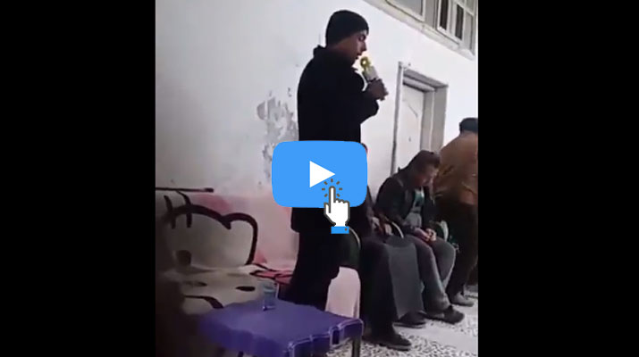 شاب سوري ينعى شقيقه الشهيد فوافته المنية !! (فيديو لاقى رواجاً كبيراً)