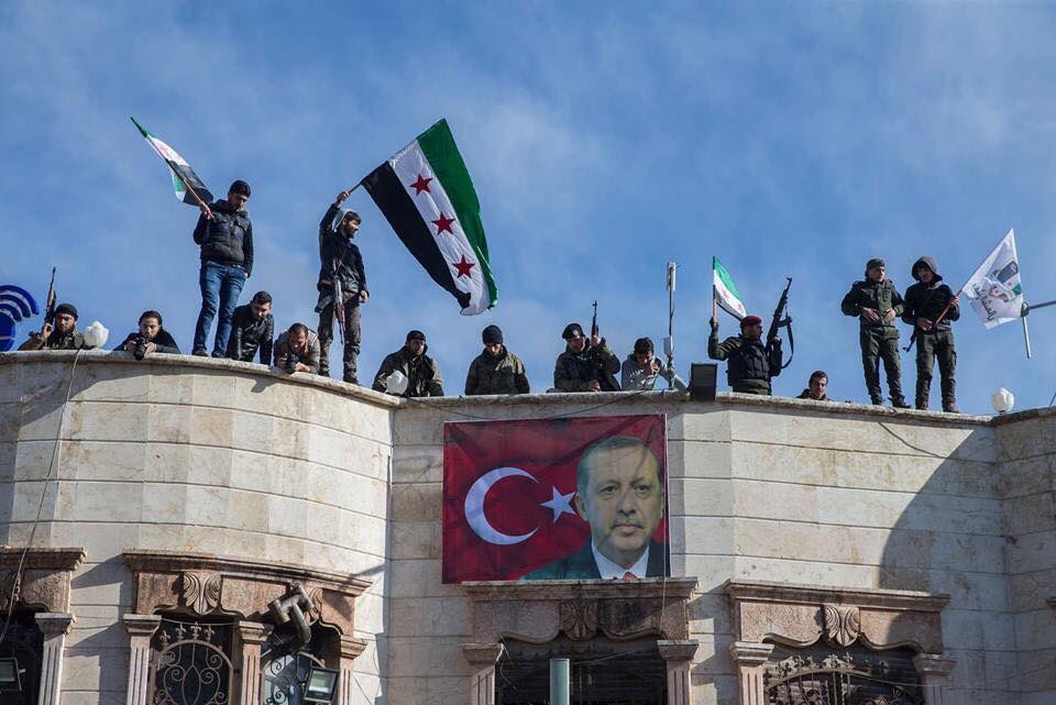 شاهد: مسيرات سورية دعماً للجيش التركي وتأييداً للعملية المزمع القيام بها في عفرين (صور + فيديو)