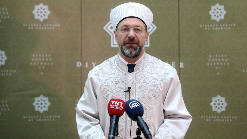 رئيس الشؤون الدينية التركية، علي أرباش