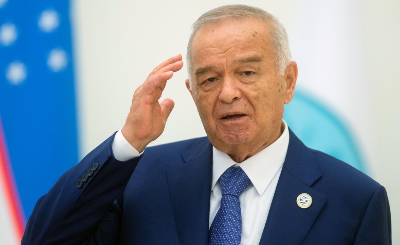 رئيس جمهورية اوزباكستان شوكت ميرزويف