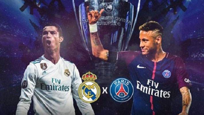 نقل مباشر دوري أبطال أوروبا : ريال مدريد × باريس سان جيرمان