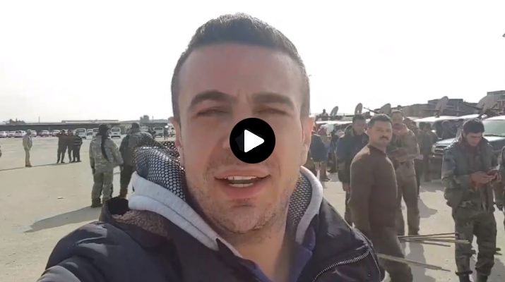 شادي حلوة يفتخر بوصوله إلى عفرين .. وهكذا رحبت تركيا بهم !! (فيديو)