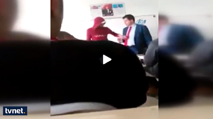 فيديو مُسرب من فصل بإحدى مدارس تركيا يثير غضب السلطات