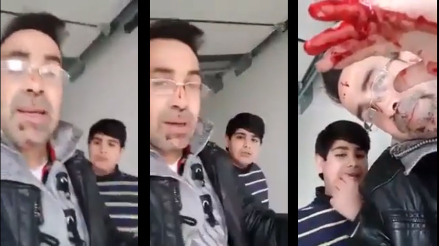 السلطات الألمانية تلقي القبض على اللاجئ السوري الذي طعن زوجته وصور نفسه !! (فيديو)