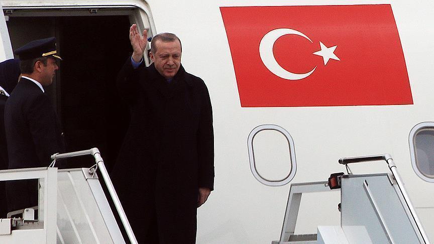 أردوغان في بلغاريا لحضور القمة التركية الأوروبية