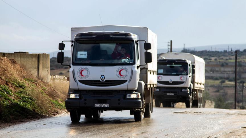 ولاية تركية ترسل مساعدات إنسانية إلى مناطق “غصن الزيتون”